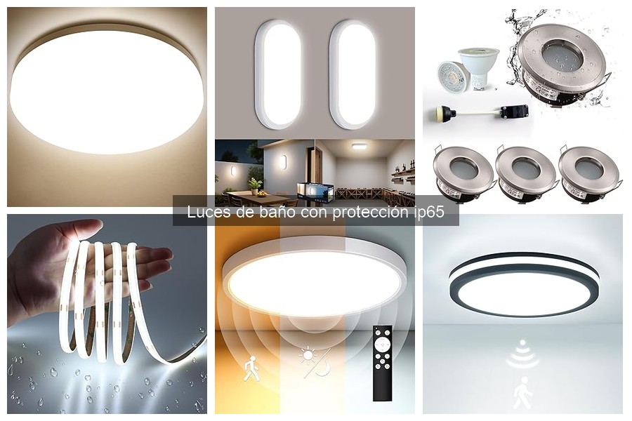 Problemas comunes con luces de baño IP65: evita errores