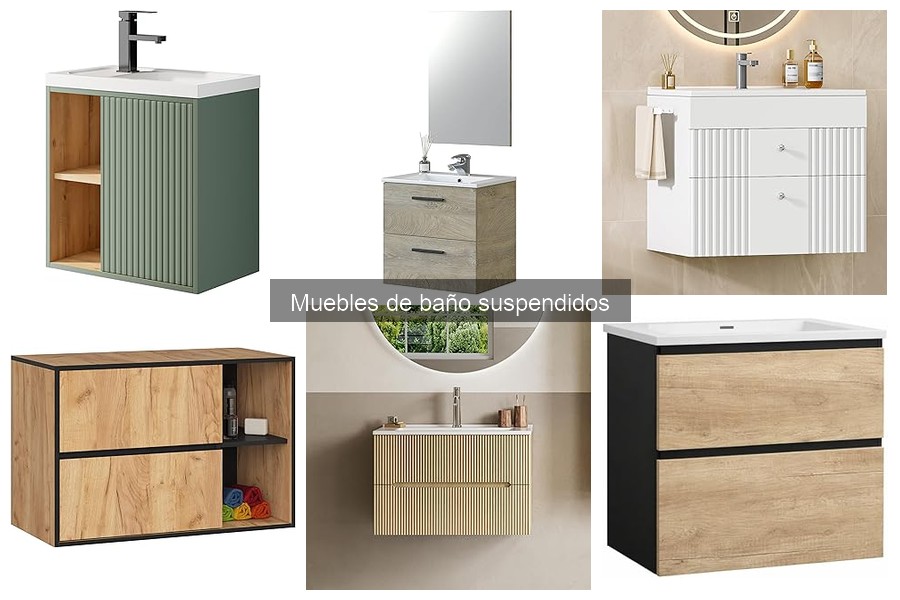 Problemas comunes con muebles de baño suspendidos