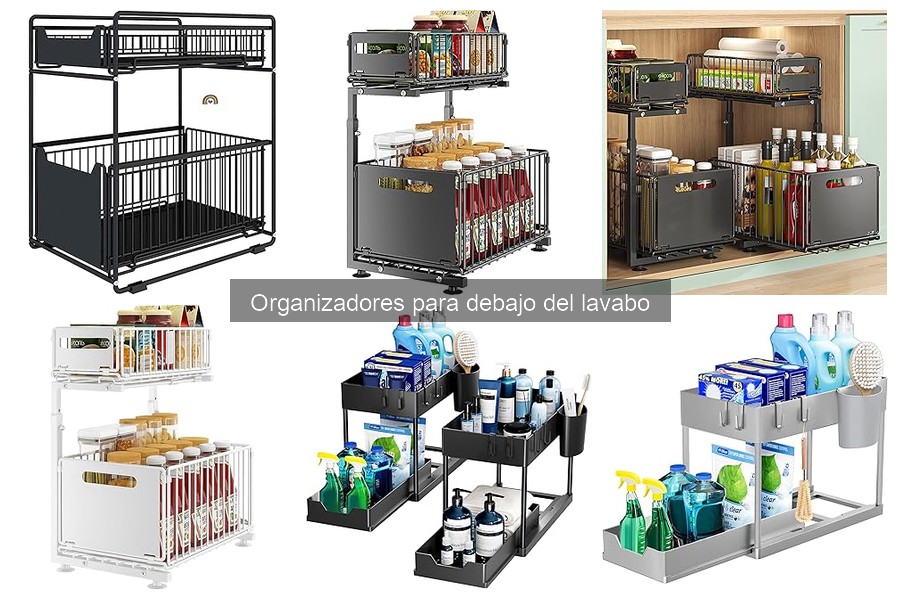 Problemas comunes con organizadores bajo el lavabo y soluciones