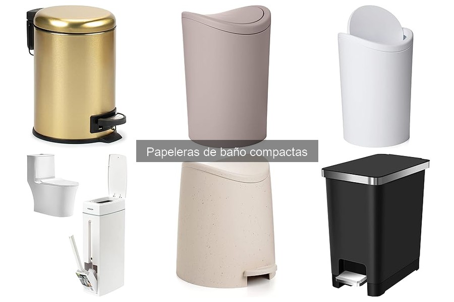 Problemas Comunes con Papeleras de Baño Compactas