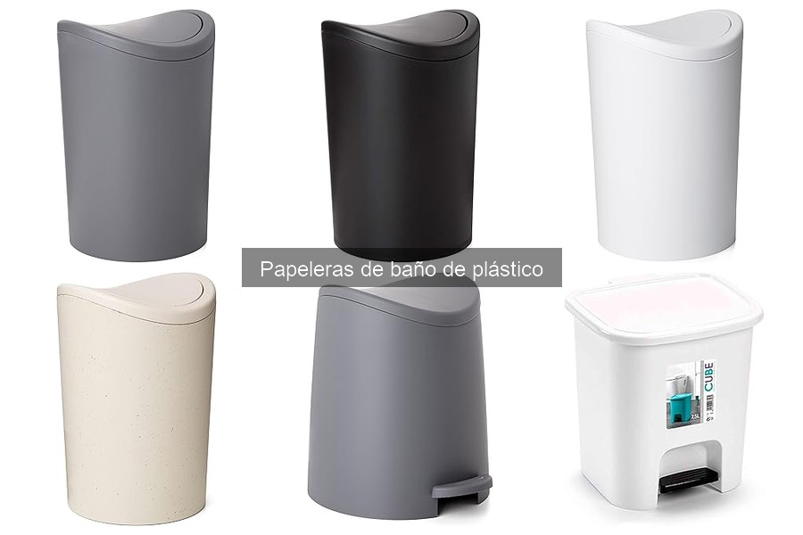 Problemas Comunes con Papeleras de Baño de Plástico y Soluciones