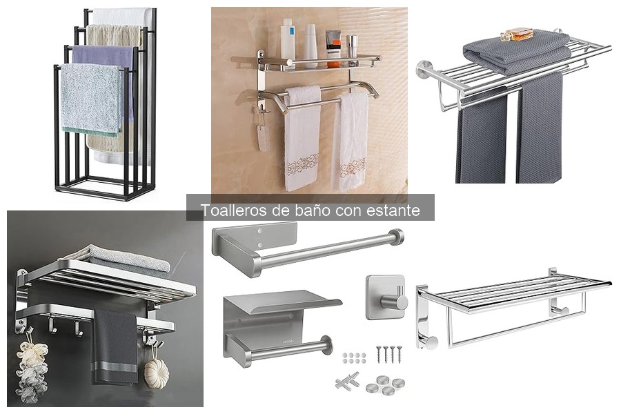 Problemas comunes con toalleros de baño con estante