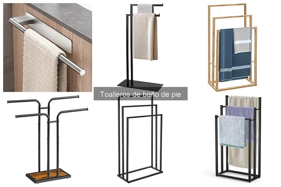 Problemas comunes con toalleros de baño de pie y sus soluciones