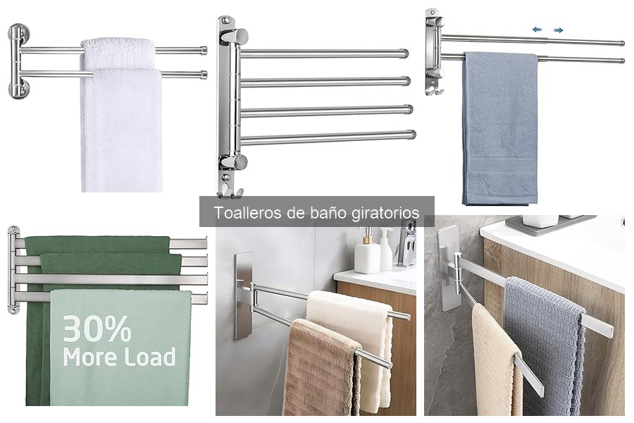 Problemas comunes con toalleros de baño giratorios