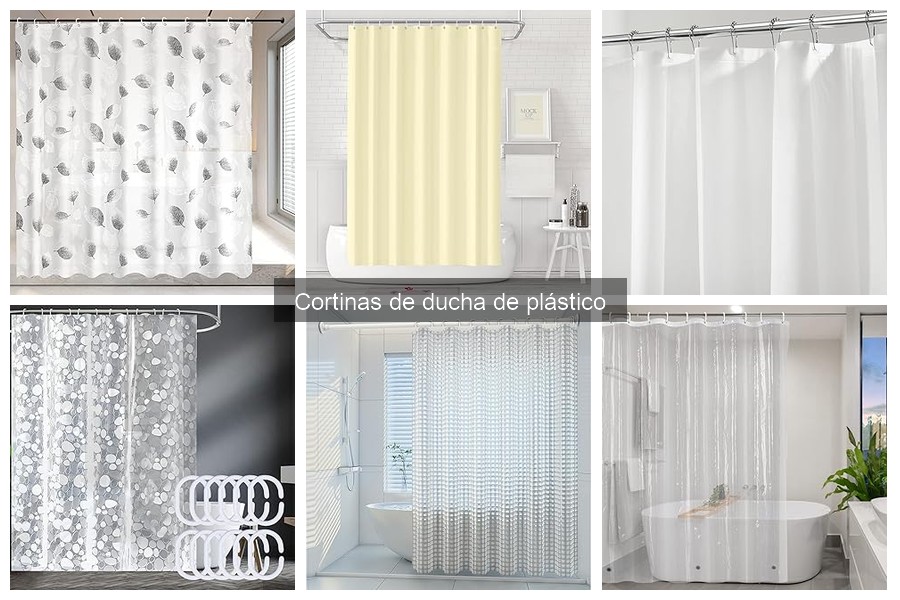 Problemas comunes de cortinas de ducha de plástico y soluciones