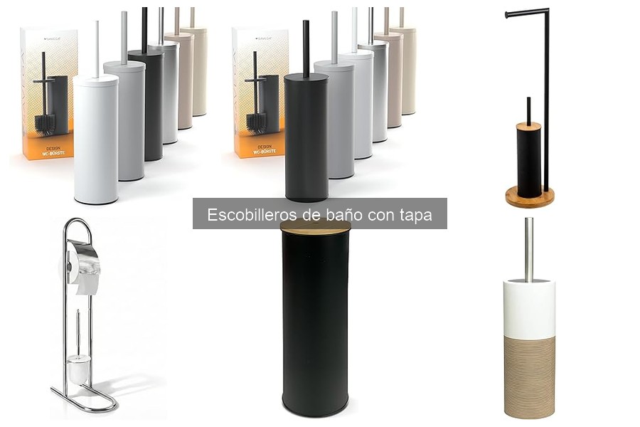 Problemas comunes de escobilleros de baño con tapa y soluciones