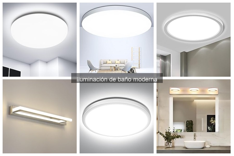 Problemas comunes de iluminación de baño moderna