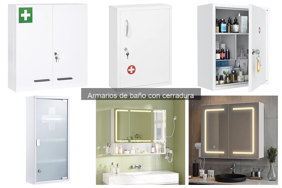 Problemas comunes en armarios de baño con cerradura y soluciones