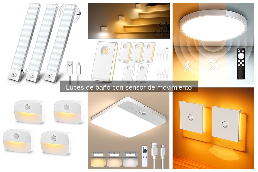 Problemas de sensibilidad en luces de baño con sensor