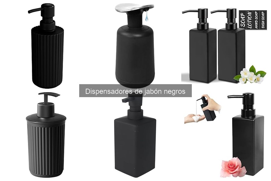 Problemas y soluciones frecuentes de dispensadores de jabón negros