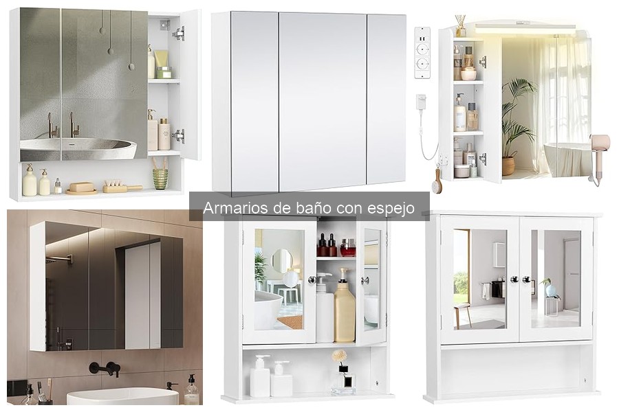 ¿Qué es un armario de baño con espejo? Descubre sus características