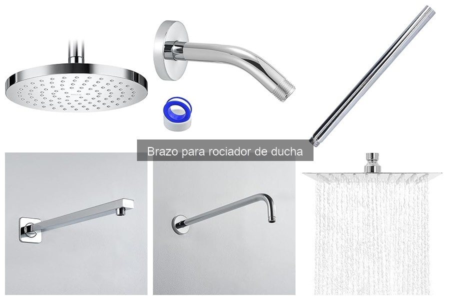 ¿Qué es un brazo para rociador de ducha? Guía completa