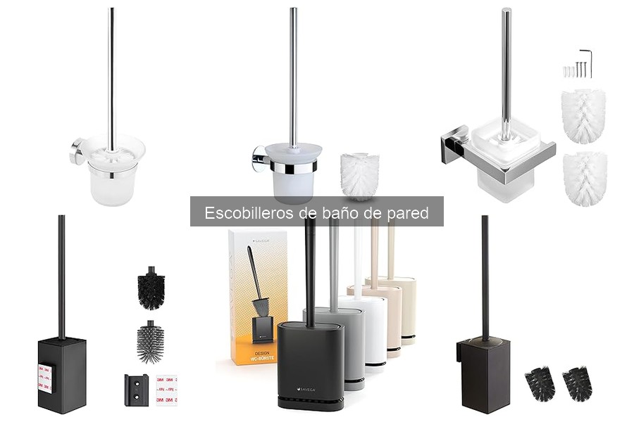 ¿Qué es un escobillero de baño de pared? Funciones y características