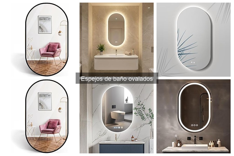 ¿Qué es un espejo de baño ovalado? Características y ventajas