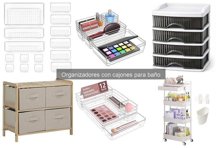 ¿Qué es un organizador con cajones para baño? Guía práctica