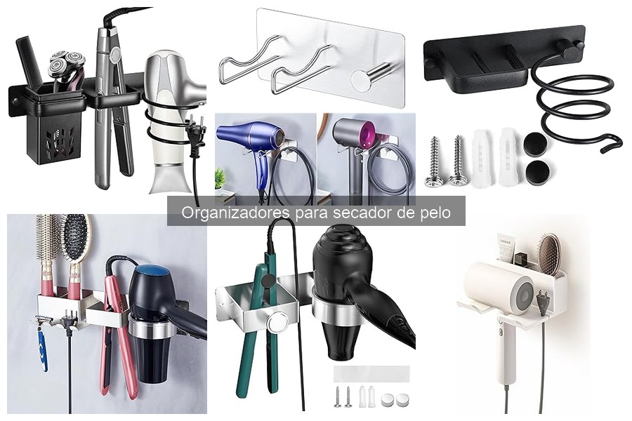¿Qué es un organizador para secador de pelo? Funciones y ventajas
