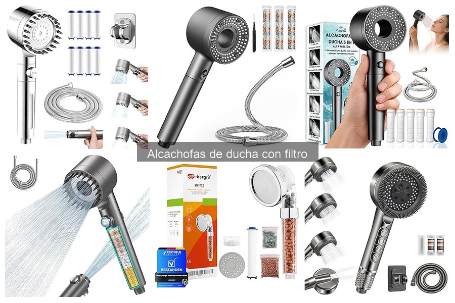 ¿Qué es una alcachofa de ducha con filtro? Beneficios y Funcionamiento
