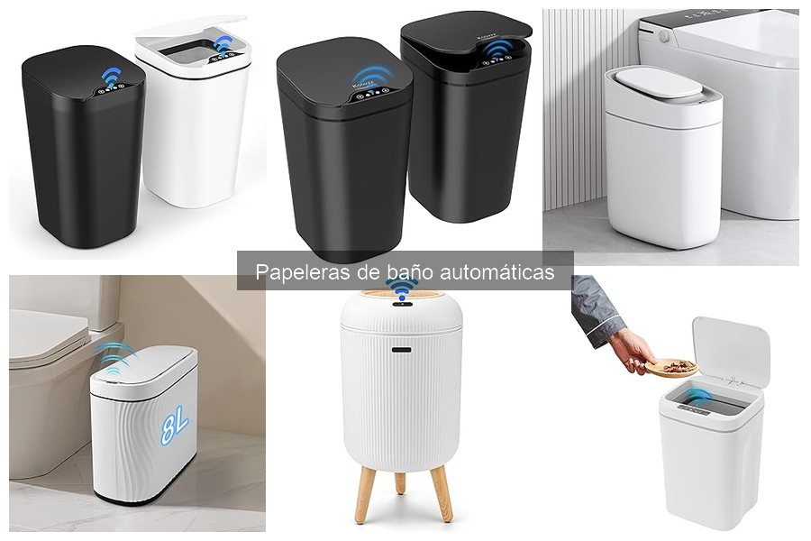 ¿Qué es una papelera automática para baño? Características y más