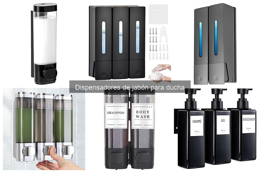 ¿Qué hacer si mi dispensador de jabón para ducha gotea?