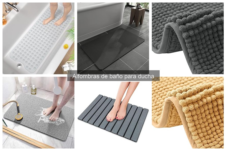 ¿Qué son las alfombras de baño para ducha? Características y más