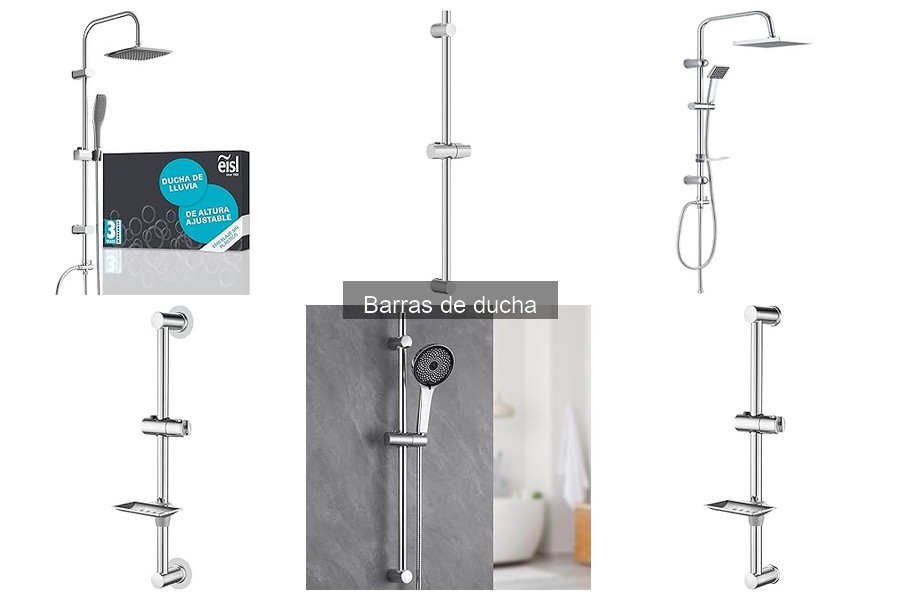 ¿Qué son las barras de ducha? Características y materiales