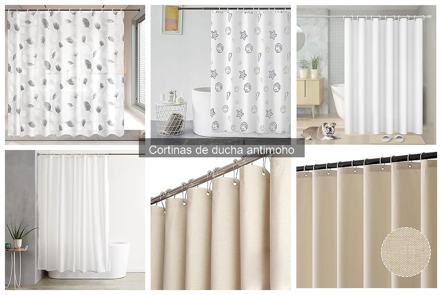 ¿Qué son las cortinas de ducha antimoho? Conoce sus beneficios