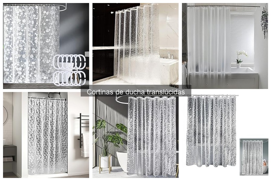 ¿Qué son las cortinas de ducha translúcidas? Guía completa