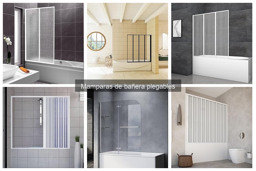 ¿Qué son las mamparas de bañera plegables? Descubre sus funciones