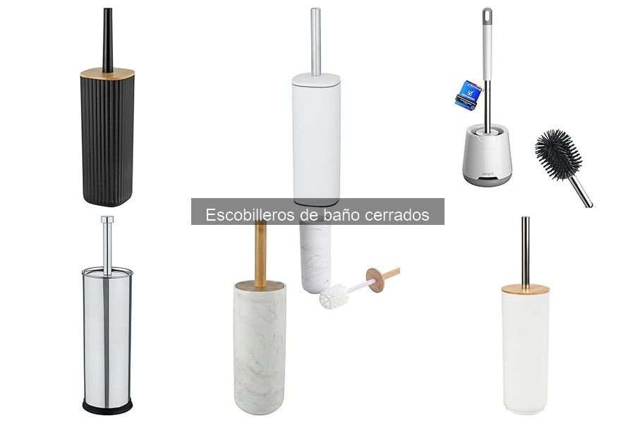 ¿Qué son los escobilleros de baño cerrados? Guía informativa