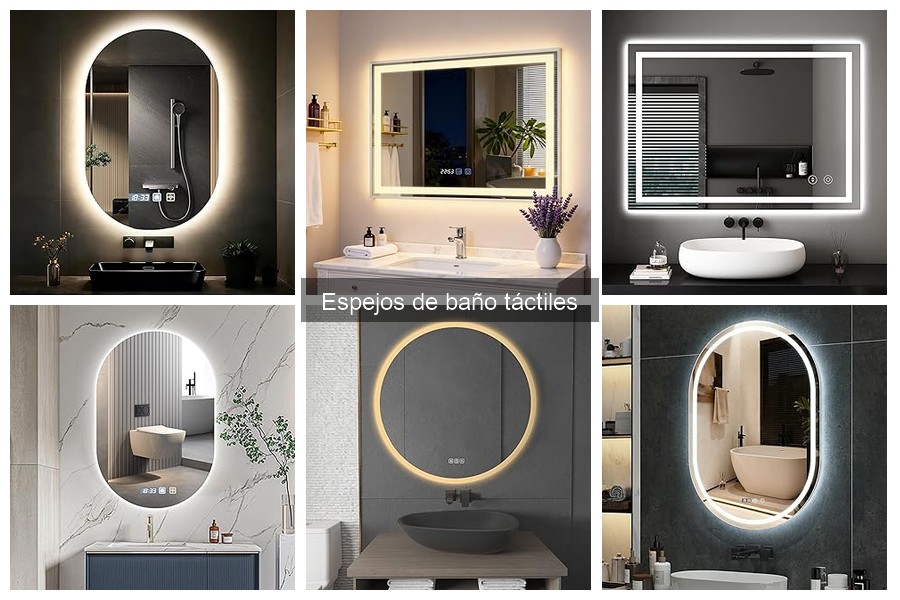 ¿Qué son los espejos de baño táctiles? Características y Más