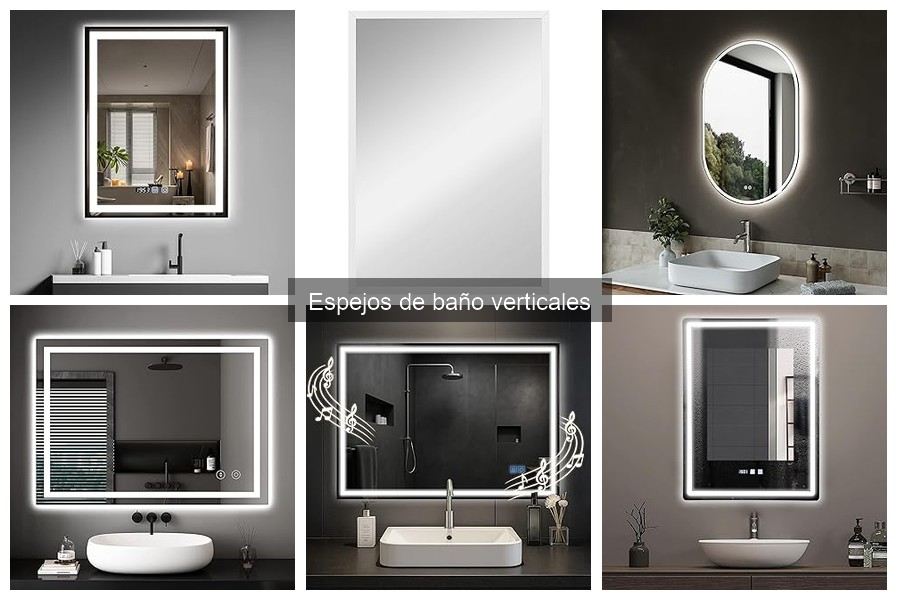 ¿Qué son los espejos de baño verticales? Características y más