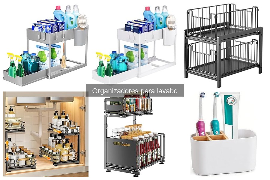 ¿Qué son los organizadores para lavabo? Guía completa