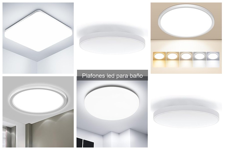 ¿Qué son los plafones LED para baño? Ventajas y características