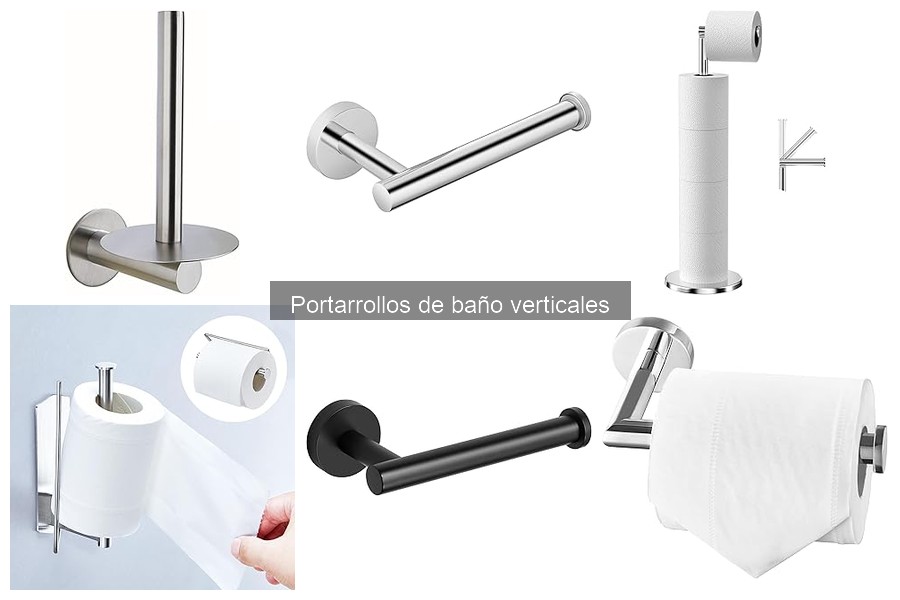 ¿Qué son los portarrollos de baño verticales y sus ventajas?