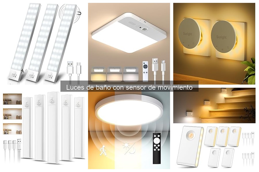Recomendaciones para Instalación de Luces de Baño con Sensor