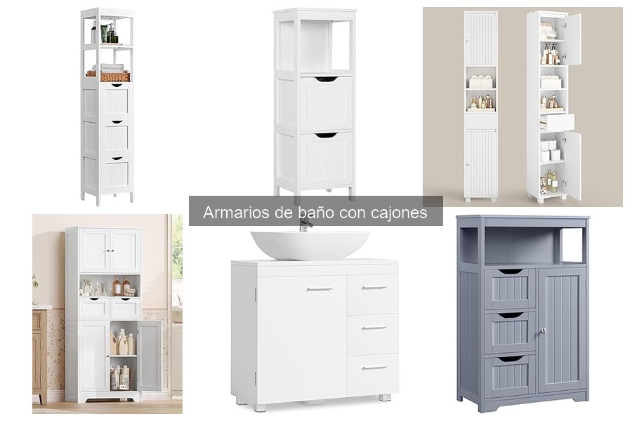 Reseñas de Armarios de Baño con Cajones: Opiniones Reales