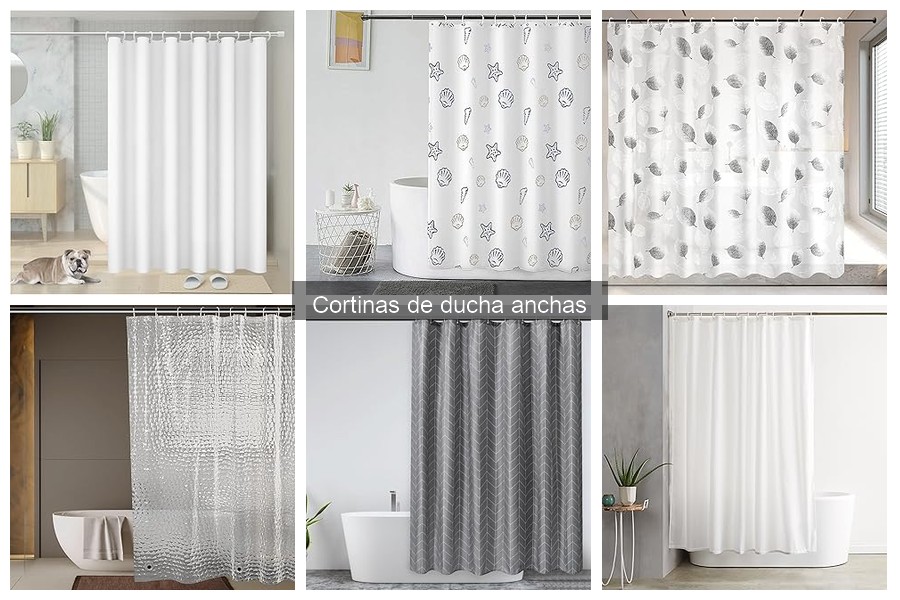 Reseñas de Cortinas de Ducha Anchas: Opiniones de Usuarios
