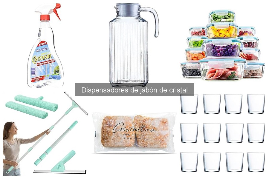 Resistencia al agua en dispensadores de jabón de cristal