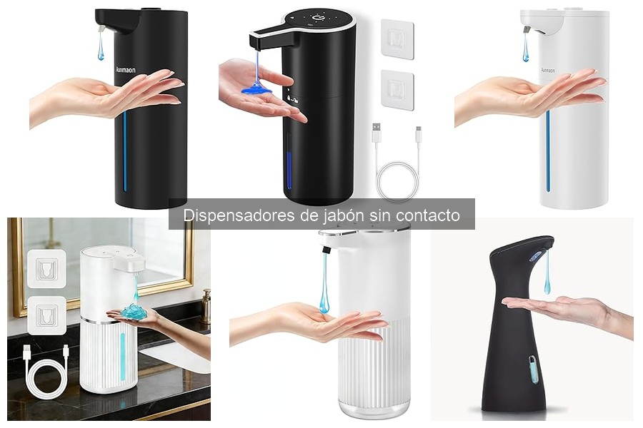 Seguridad de dispensadores de jabón sin contacto vs manuales
