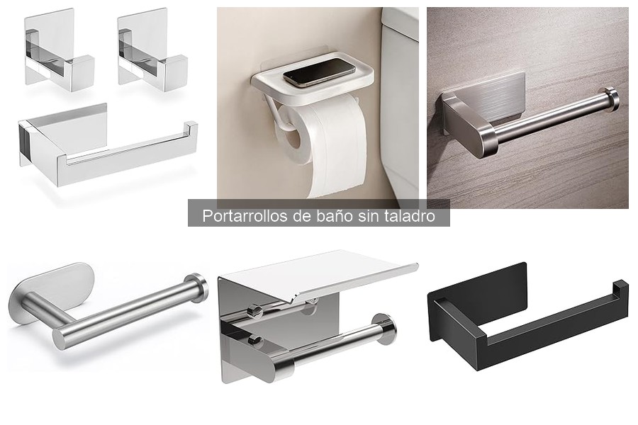 Seguridad de los portarrollos de baño sin taladro: ¿son fiables?