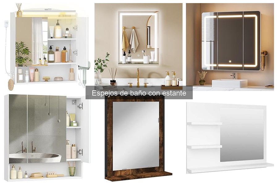 Seguridad en Espejos de Baño con Estante: ¿Son Fiables?