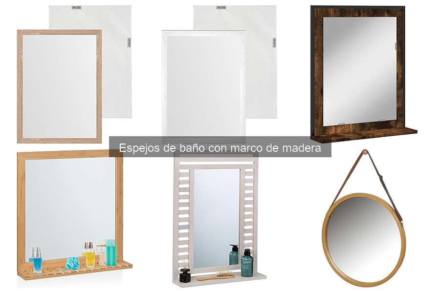 Soluciona los problemas comunes de los espejos de baño de madera
