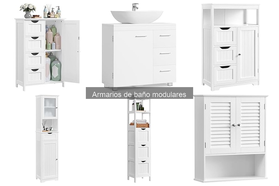 ¿Son fáciles de instalar los armarios de baño modulares?