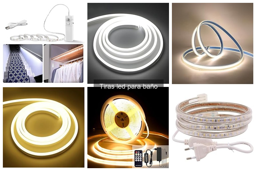 ** ¿Son seguras las tiras LED para el baño? Guía de seguridad