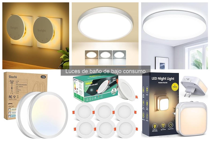 Temperatura de Color Ideal para Luces de Baño de Bajo Consumo