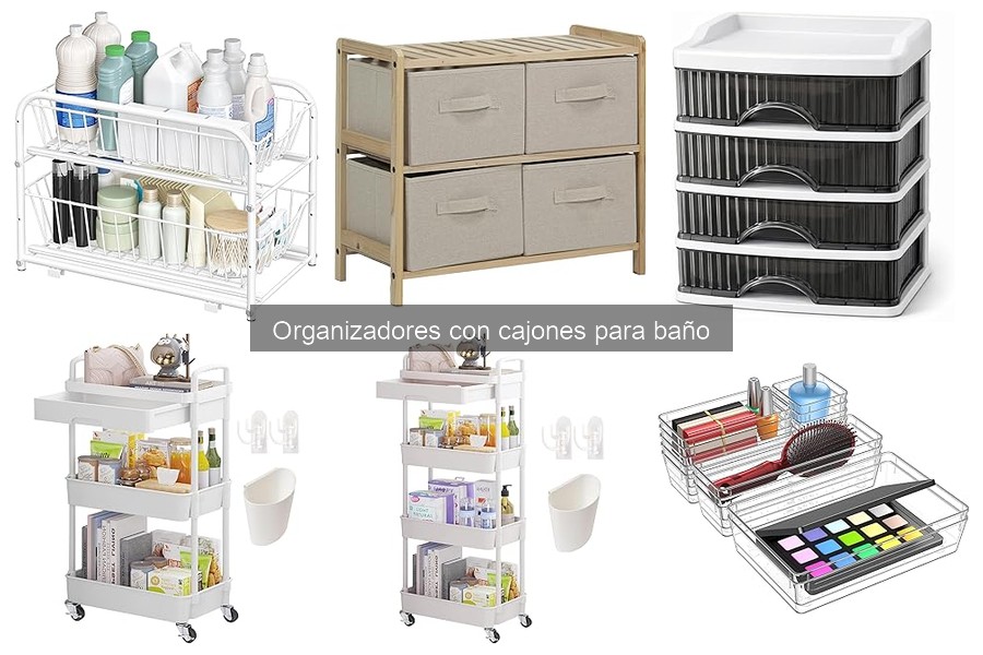 Tendencias en Organizadores con Cajones para Baño 2023