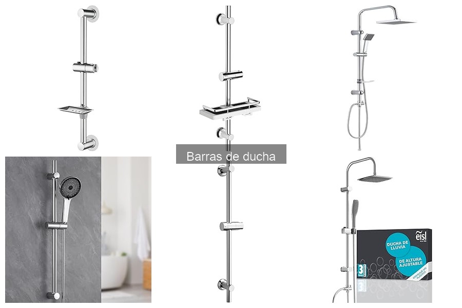 Tipos de barras de ducha: guía y usos esenciales