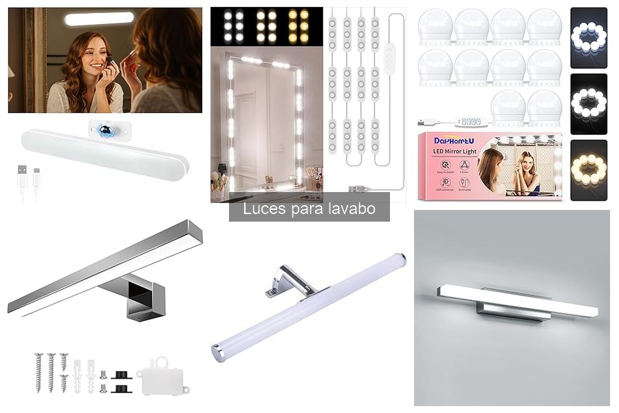 Tipos de luces para lavabo: descubre las mejores opciones