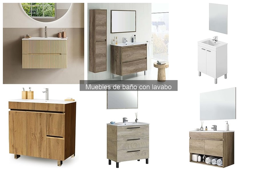 Tipos de muebles de baño con lavabo: Estilos y diseños