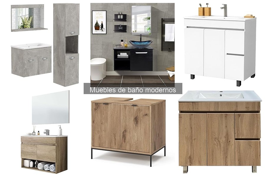 Tipos de Muebles de Baño Modernos: Estilos y Opciones